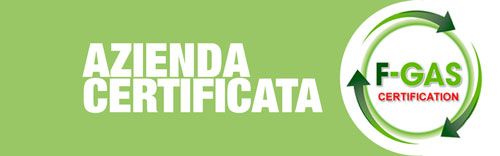 Logo F-GAS Azienda Certificata